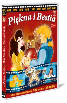 Piekna i Bestia DVD (3 BAJKI)