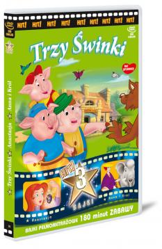 Trzy Świnki DVD (3 BAJKI)